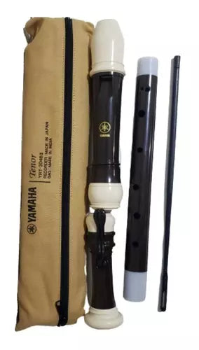 Flauta Doce Tenor Yamaha Barroca Yrt 304bii Em C Dó