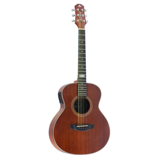 Violao Eletrico Strimberg SM200 Mgs Black Series Artistico Mini - Mahogany Satin